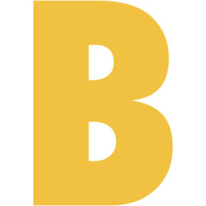 B